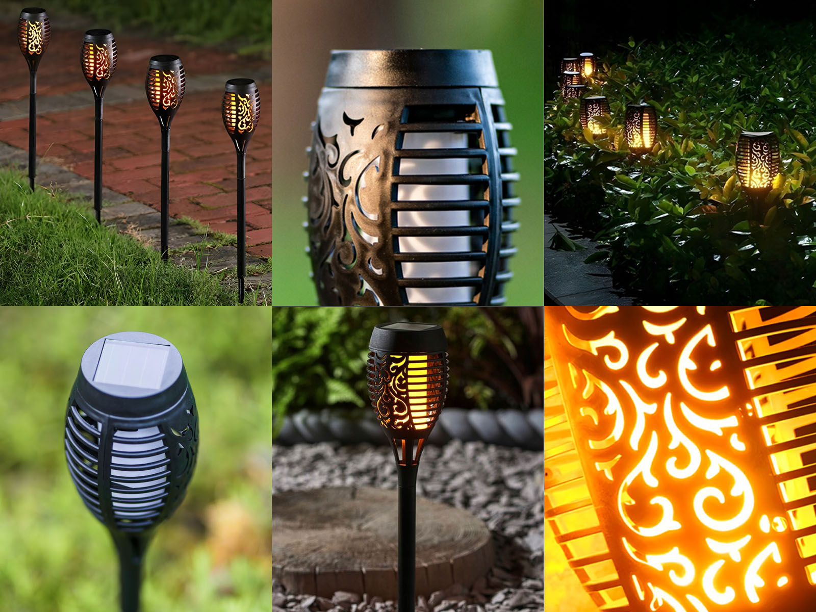 Wizualizacja Słupek ogrodowy Solar LED SPARKLE G2 1600K IP44